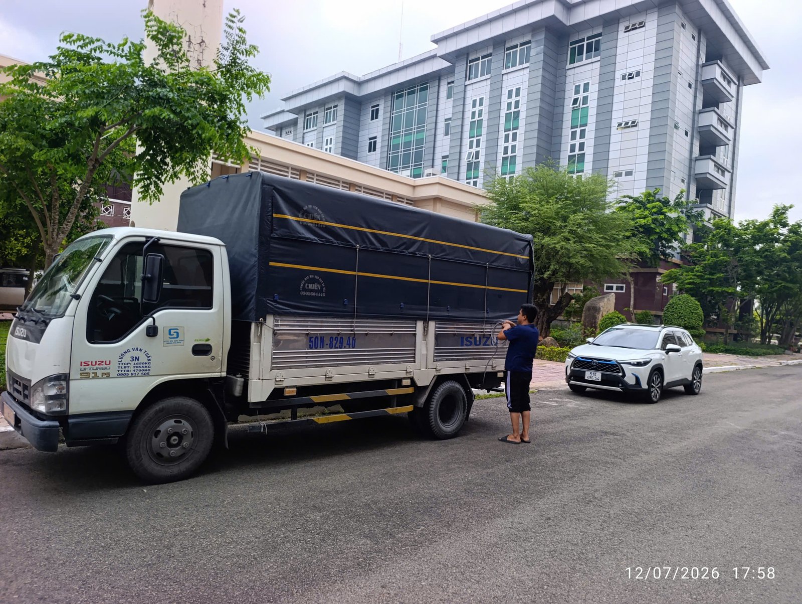 Phương tiện vận tải phù hợp