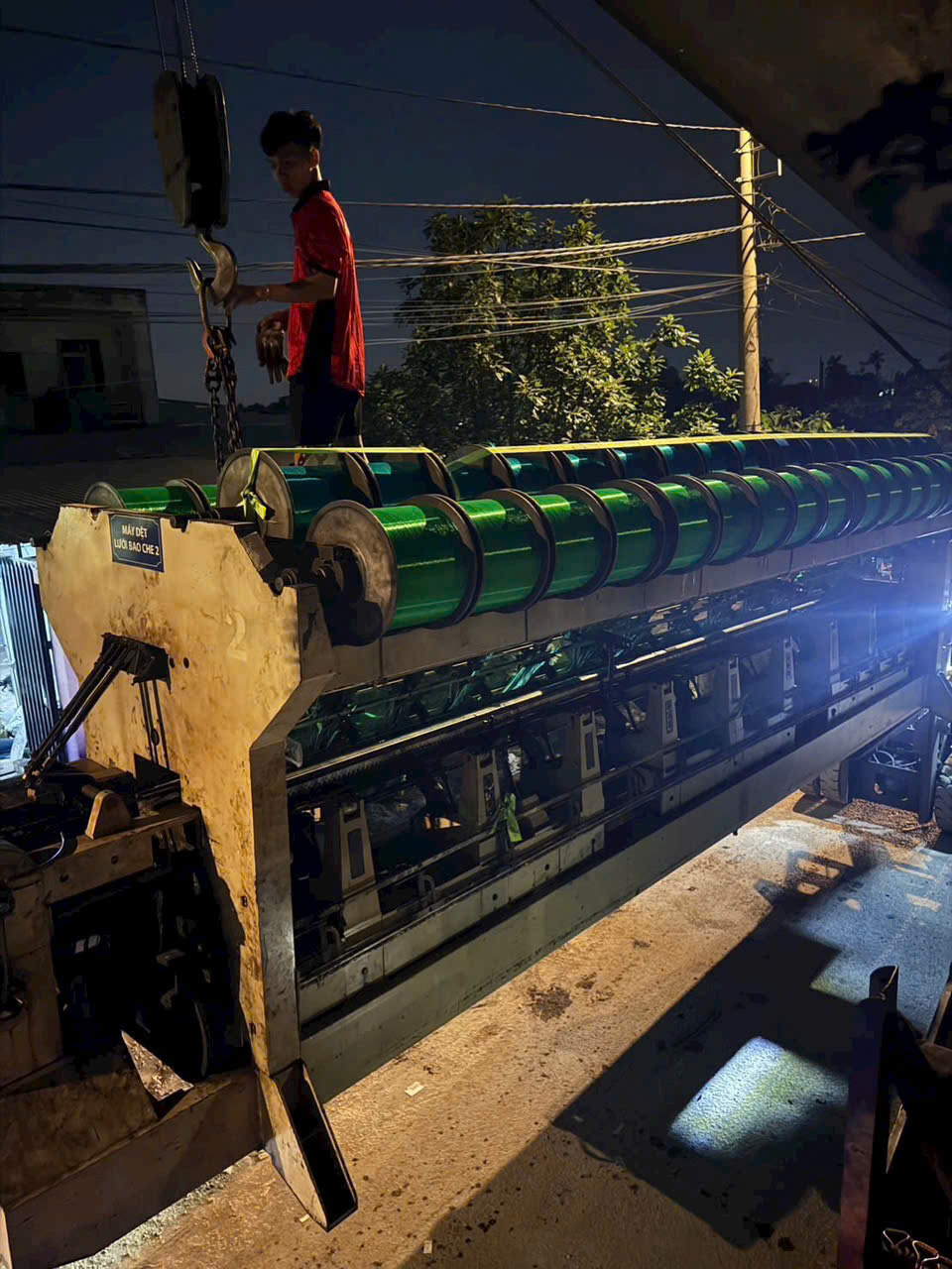 Di dời các loại máy móc cỡ lớn