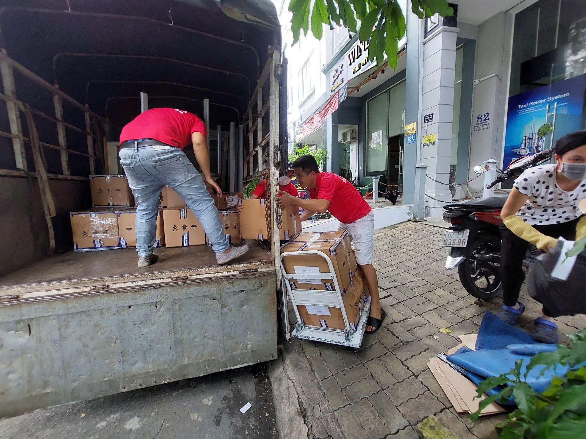 Quy trình vận chuyển 4 bước