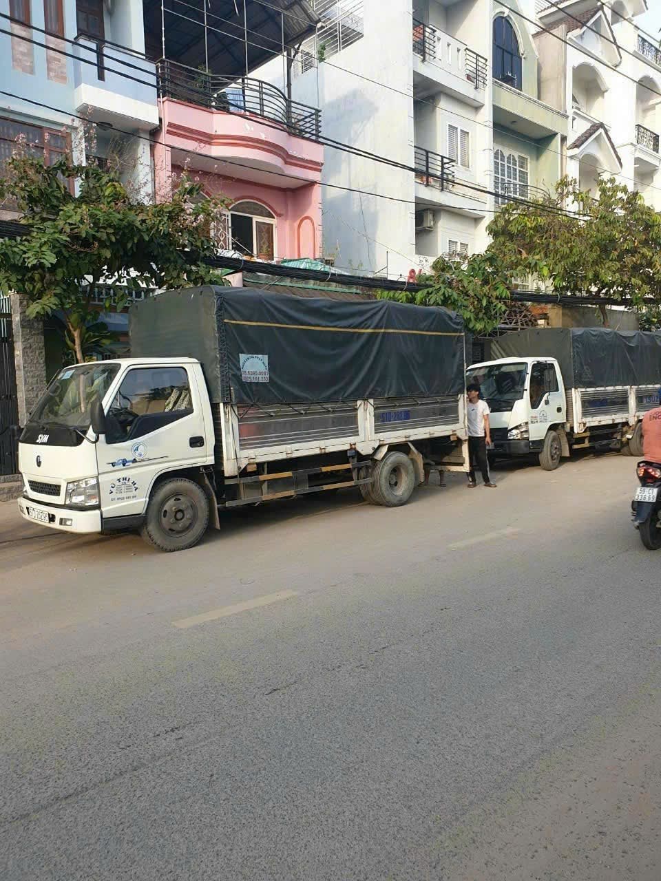 Hệ thống xe tải đời mới, thùng kín an toàn