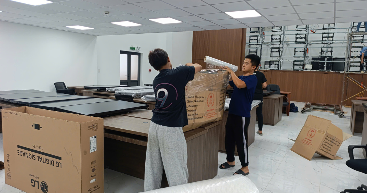 Chuyển văn phòng trọn gói Cà Mau